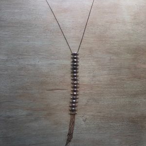 Anthropologie beaded pendant